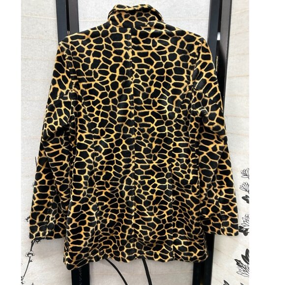 Misdemeanor Leopard Print Coat Jacket - Picture 2 of 3